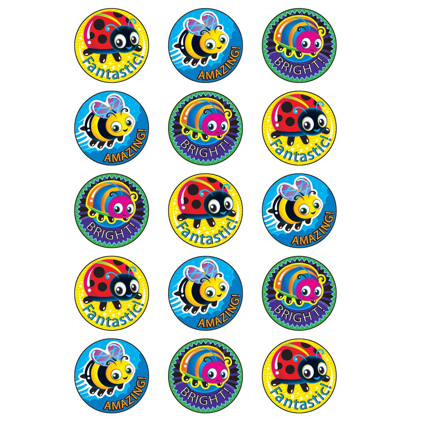 Trend Bug Buddies/Orchard Stinky Stickers, Classroom Incentives, 60 Count