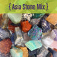 WireJewelry World Stone Mix Rock Tumbler Refill Kit - 3 Lbs. Each of Asia, Brazil and Madagascar Stone Mixes and 6 Batches of 4