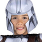 Star Wars The Mandalorian Official Toddler Costume - enhanced Padded Jumpsuit with Detachable Cape and Fabric Headpiece