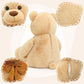 Tezituor Giant Teddy Bear  4 Feet Soft Big Stuffed Animal Life Size 47 Inch Plush Bear Toy Valentine's Christmas Birthday Gift for Girlfriend Kids Brown