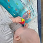 The Ocean Adventure Crinkle Baby Sensory Play Book with Teether Ring
