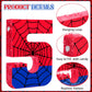 Simgoing Number 5 Spider Web Piata Bundle with Blindfold Small Piata Birthday Party Decoration for Mexican Fiesta Cinco De Mayo