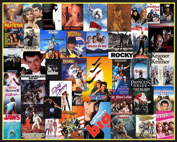 Springbok Going To The Movies 1000 Piece Jigsaw Puzzle For Adults Features A Photo Collage Of Posters From Some Of America'S Favorite Films