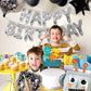 31 PCS Robot Birthday Party Supplies Robot Birthday Balloons Robot Birthday Banner Favors Cake Cupcake Decoration