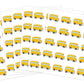 Teacher Created Resources School Bus Stickers (5651)