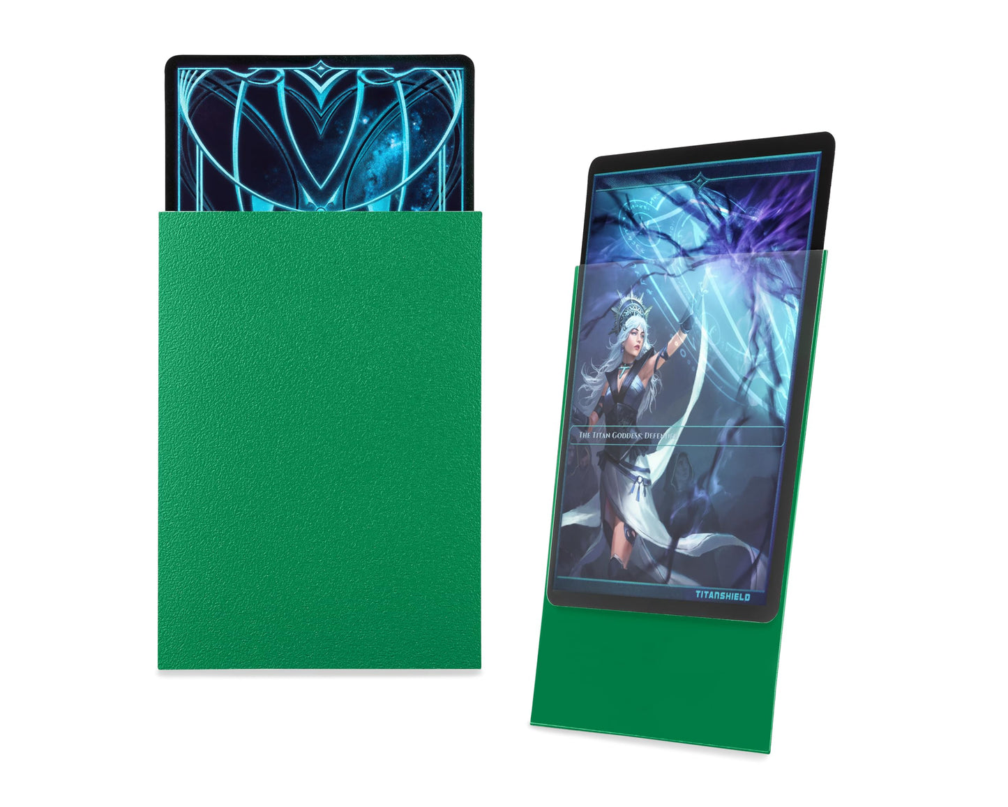 Titanshield Premium Emerald 150 Sleeves Standard Size Board Game Trading Card Sleeves Deck Protector For Magic The Gathering Mtg