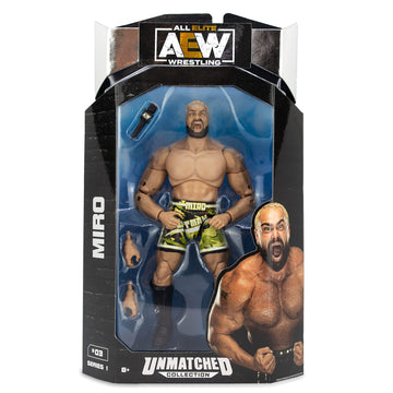 All advanced Wrestling Miro Action Figure Unmatched Collection Figure - Series 1