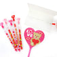 TINYMILLS 24 Pcs Valentines Day Heart Multi Point Pencils Party Favors Goodie Bag Stuffers Classroom Exchange Valentines Day P