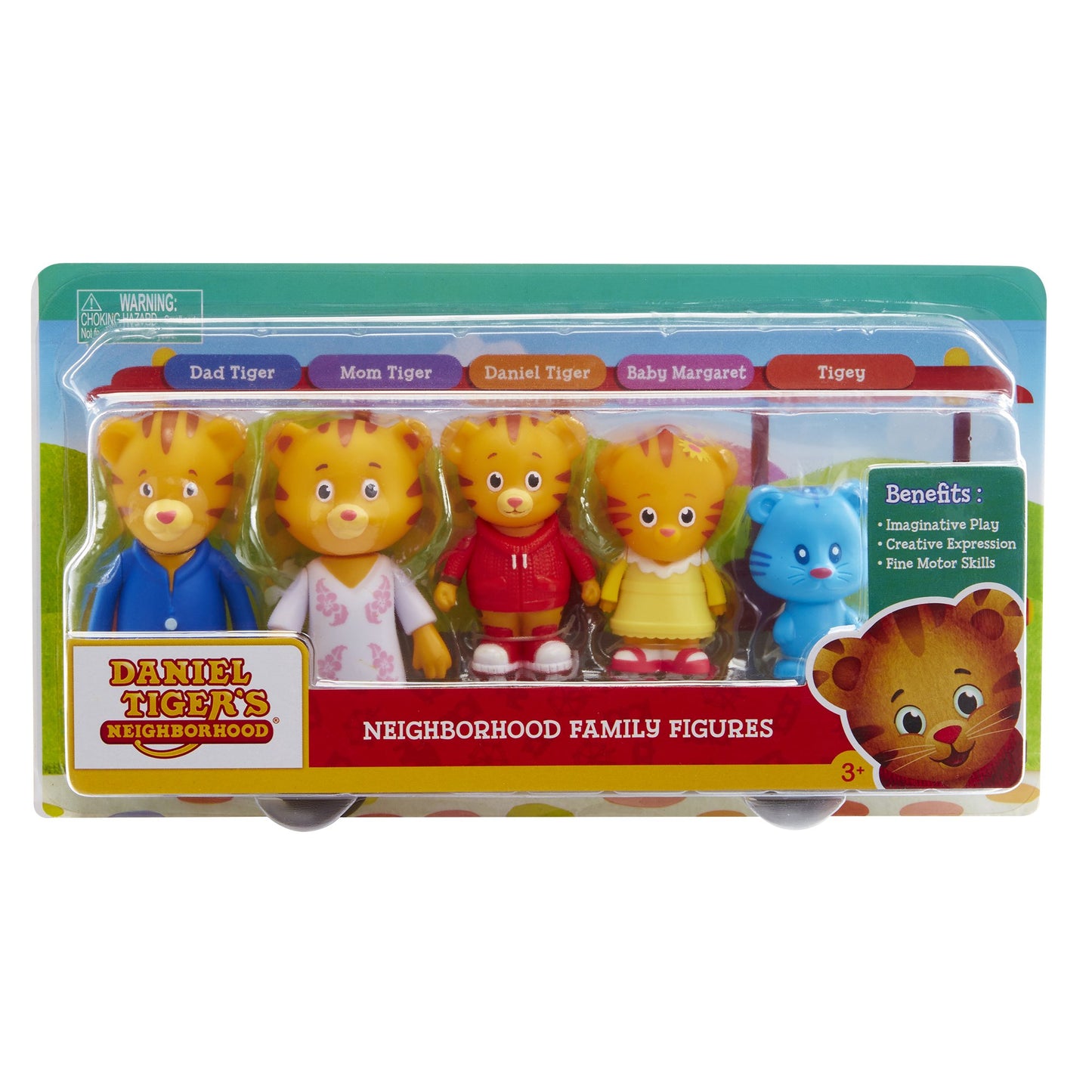 Daniel Tiger'S Neighborhood Friends Family Figure (5 Pack)