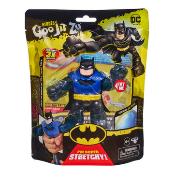 Heroes of Goo Jit Zu DC Hero Pack - Super Stretchy Stealth protective covering Batman 4.5 Tall