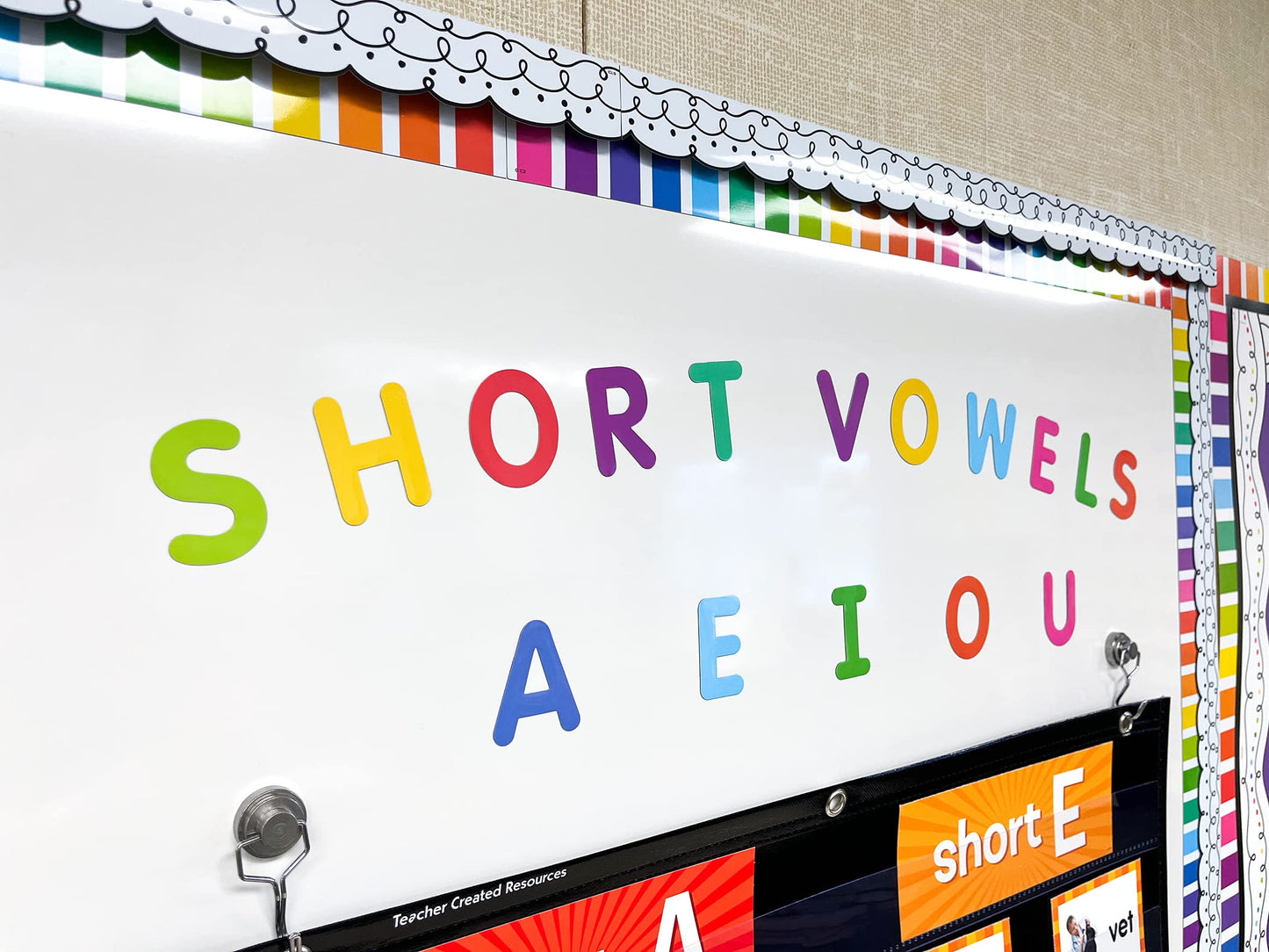 Colorful Classic 2'' Magnetic Letters