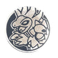 Official Pokemon Coin - Hydriegon Silver Metallic Foil - Tournament Legal
