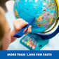 Educational Insights GeoSafari Jr. Interactive Globe with Talking Pen, Multi, Ages 4+, Model 8888, Gift for Kids