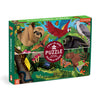 Mudpuppy Rainforest Above & Below - 100 Piece Double-Sided Puzzle With Unique And Colorful Illustrations Of Animals Above And Be
