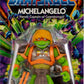 Masters of the Universe Mattel Origins Turtles of Grayskull Action Figure & Accessories  Michelangelo Collectible Toy with 16 Joints  TMNT & Motu Crossover