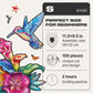 Unidragon Original Wooden Jigsaw Puzzles - Elusive Colibri, 100 Pcs, Small 11.3''X8.5'', Beautiful Gift Package, Unique Shape Be