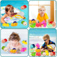Bath Toys For Kids Ages 1-3 - Mold Free Infants Baby Toddler Bathime Toys 6-12-18 Months - No Hole Bathtub Toys - Gifts For 1 2 3 4 Years Old Boys Girls - Pool Water Table Toys Baby Bath Essentials