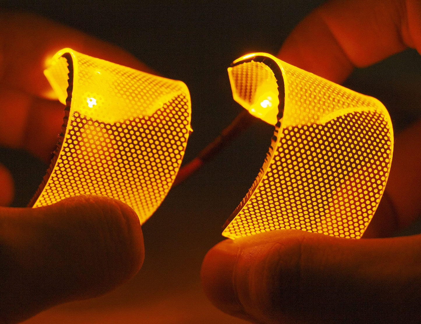 mlnyitus Flexible Helmet led Light Decorations led Lights Flexible Cosplay DIY kit Decorations RGB Superhero for Men Gifts Yello