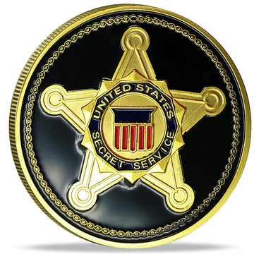 Strugglejewelry United States Secret Service Counter Assault Team Challenge Coin