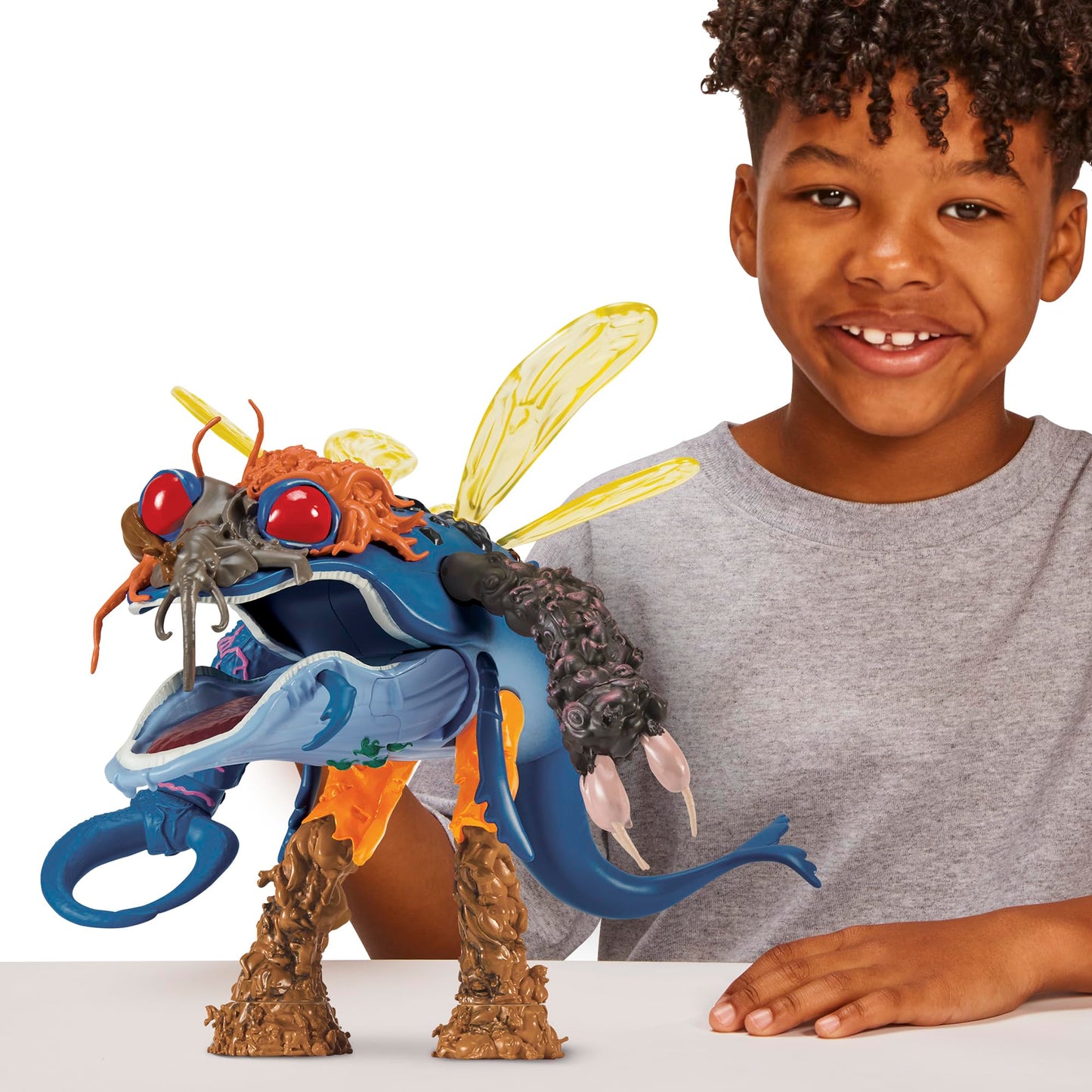 PlayMates Teenage Mutant Ninja Turtles: Mutant Mayhem 10 Giant Megamutant Figure Toys