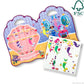 Melissa & Doug Puffy Sticker Play Set – Mermaids, 65 Reusable Stickers, Mess-Free Travel Toy for Kids, One Size, Multi-colored
