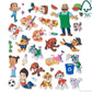 Melissa & Doug Paw Patrol Restickable Puffy Stickers - Adventure Bay