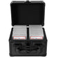 Ouutmee Graded Card Case - Aluminum Alloy Graded Card Storage Box Compatible With 40 Card Slabs, Sports Trading Card Case Fits P