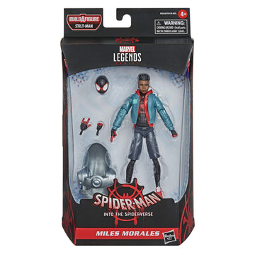 Spider-Man Hasbro Marvel Legends Series Into The Spider-Verse Miles Morales 6-Inch Collectible Action Figure Toy
