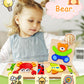 Bekayshad Wooden Puzzles Toddler Toys Gifts For 1 2 3 Year Old Boys Girls, 12 Pack Animal Jigsaw Puzzles Montessori Toys, Learning Educational Christmas Birthday Gifts For Girls Boys Ages 1-3