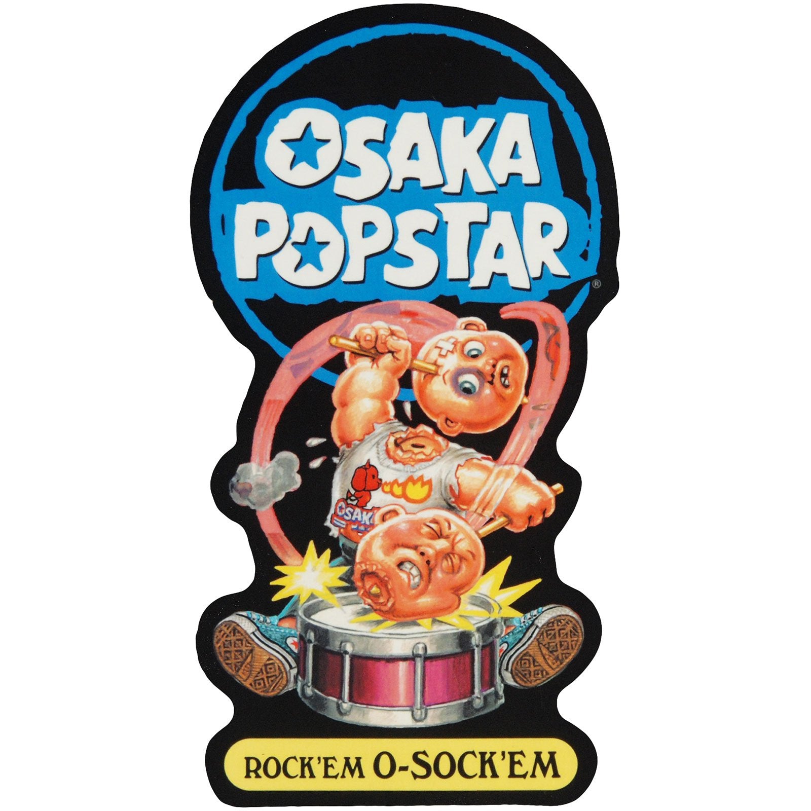 C&D Visionary Osaka Popstar Rock Em O-Sock Em Sticker