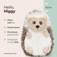 Bearington Higgy Plush Stuffed Animal Hedgehog, 5.5 Inches