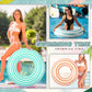 Libima 8 Pcs Inflatable Pool Floats for Adults, Swimming Rings Swim Tube Pool Rings Floaties for Adults Hawaiian Beach Party Dec