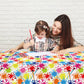 gisgfim 3 Pcs Art Paint Tablecloth Party Supplies Art Theme Birthday Party Decorations Creative Artist Painting Party Table Cove