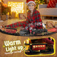 Hot Bee Train Set - Alloy Train Toys for Boys w/Glowing Carriage & Silent  Toy Train w/Smokes  Lights & Sound  Christmas Tree Train w/Steam Locomotive  Model Trains for 3 4 5 6 7 8+ Years Old Kids