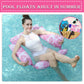 2 Pack Inflatable Pool Float Hammocks, 4-in-1 Multi-Purpose Inflatable Pool Floats Adults,4 Tubes Floating Mesh Chair for Summer