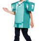 protective covering Classic Minecraft Costume  Blue  Medium (7-8)