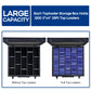 D Dacckit Toploader Storage Box With Card Dividers For 1200 3'' X 4'' 35Pt Rigid Card Holders For Trading Cards & Sports Cards C