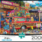 Buffalo Games 2000 Piece Jigsaw Puzzle - Aimee Stewart Family Vacation, Large, Multicolor, Model 2067, Paperboard