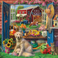 White Mountain Puzzles - Garden Shed - 500 Piece Jigsaw Puzzle For Adults & Kids - Fun Family Activity - 24''X30''