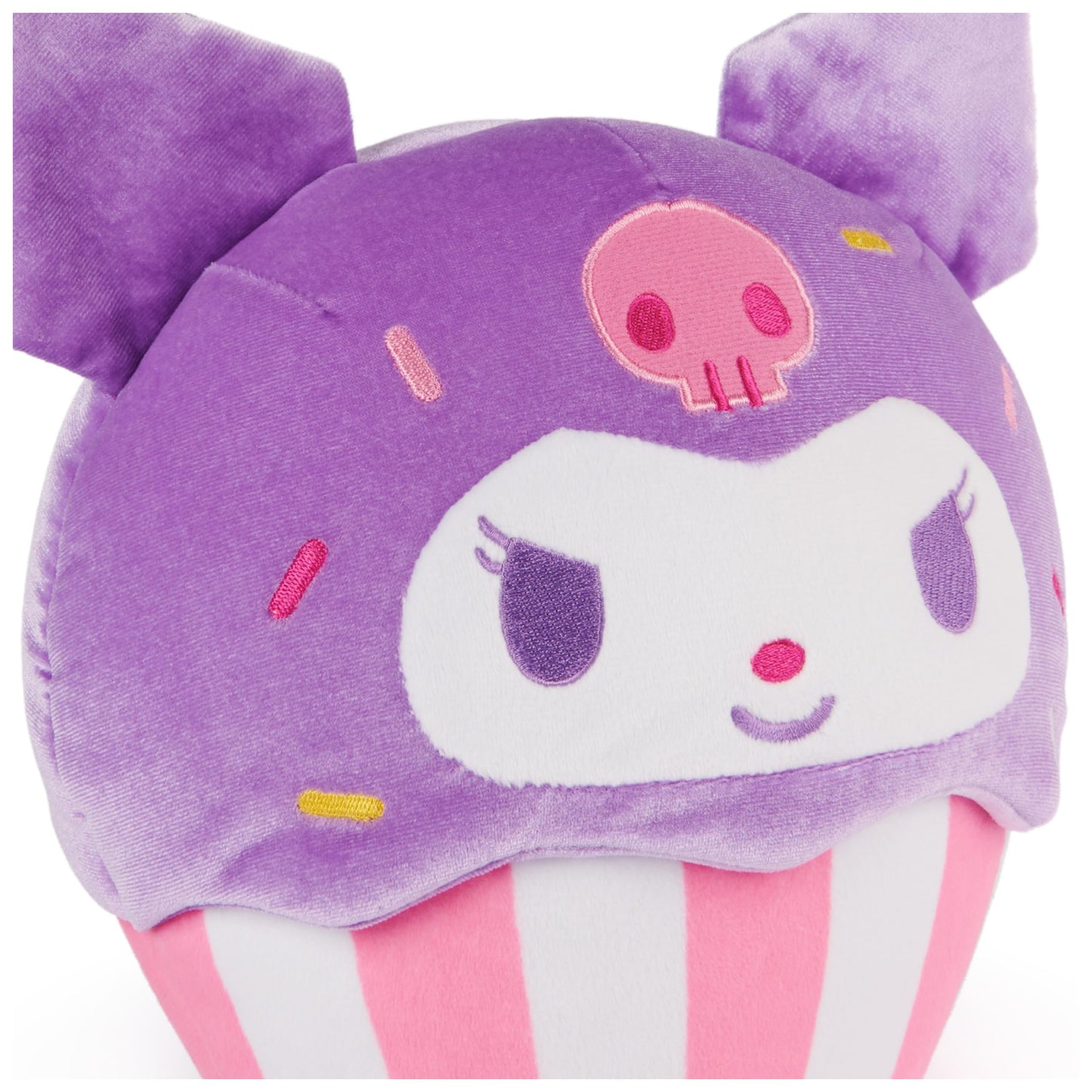 Gund Sanrio Hello Kitty And Friends Kuromi Cupcake Plush, Stuffed Animal For Ages 1 And Up, Purple/White, 8