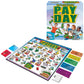 Winning Moves Pay Day Game - 2-4 Players, Ages 8+, Multicolor, 2.1 x 8.6 x 17.1 inches, Model 1087, Fun