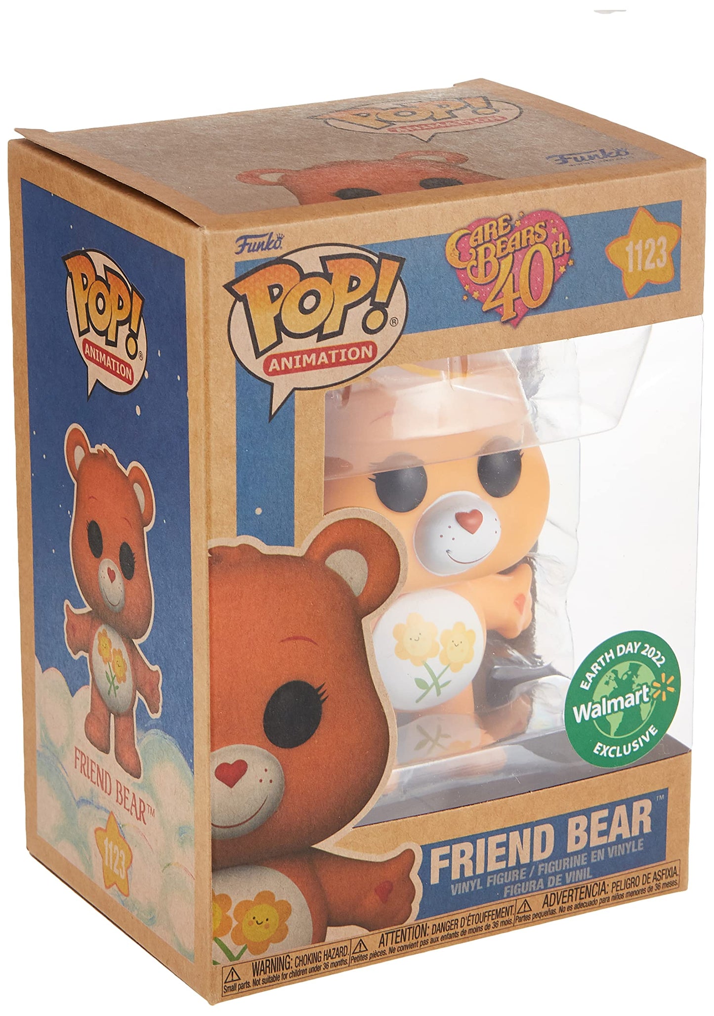 Funko Pop! Animation: Care Bears 40Th Annivesary - Friend Bear Figure (Special Edition)