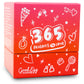 Good Egg Greetings Conversation Cards for Couples - 365 Romantic Questions - Core Deck - Red Cardstock