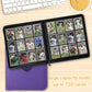 Trading Card Binder 12 Pocket  GERMUN PU Cover Card Binder for 720 Cards  enhanced Trading Card Holder Folders  Double Sided Pocket Card Album for MTG  TCG (Purple)