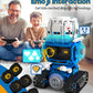 Opmind 5 In 1 Stem Robot Building Toys For Boys Age 8-13, 494Pcs Remote & App-Controlled Set Educational Coding Toy, Kids Diy So