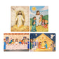 Peyo Pals Bible Themed 4-In-1 Wooden Jigsaw Puzzles In Box (15 Pcs Each) | Christian Bible Gifts For Kids | Easter Gifts For Kid