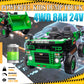 Nitoess 24V Ride On Dump Truck, 4Wd Kids Car With Remote Control, Electric Dump Bed And Shovel, Ride On Construction Vehicles 4X