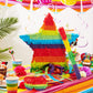 Cinco De Mayo Star Pinata 12.6 X 12.6 Inches. Fiesta Party Supply For Fiesta Taco Party, Luau Event Photo Props, Mexican Theme Decoration, Carnivals Festivals, Taco Tuesday Event
