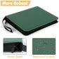 GERMUN 9 Pocket Card Binder  enhanced Zip Trading Card Binder  720 Double Sided Pocket PU Card Collection Binder  Collector Card Album  Card Folder for MTG  TCG  Sports Cards  Game Cards (Dark Green 1)