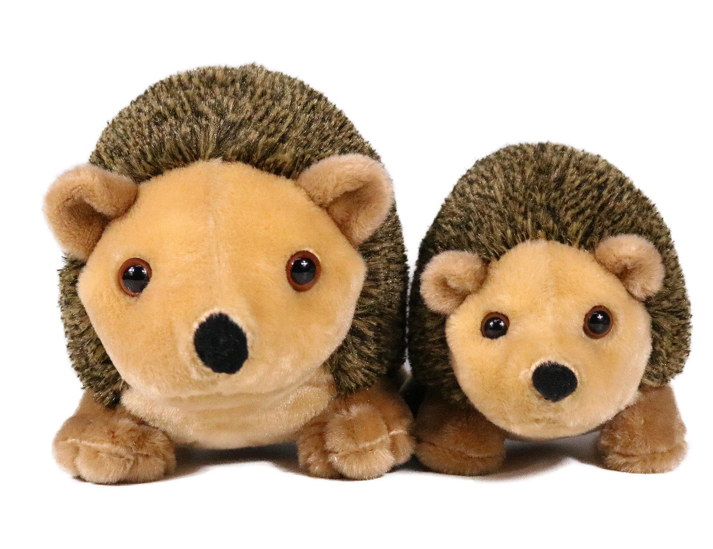 Ice King Bear Mom And Baby Stuffed Animals Set Zoo Wild Animals (Hedgehog)